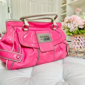 Guess Fuchsia Shoulder Bag